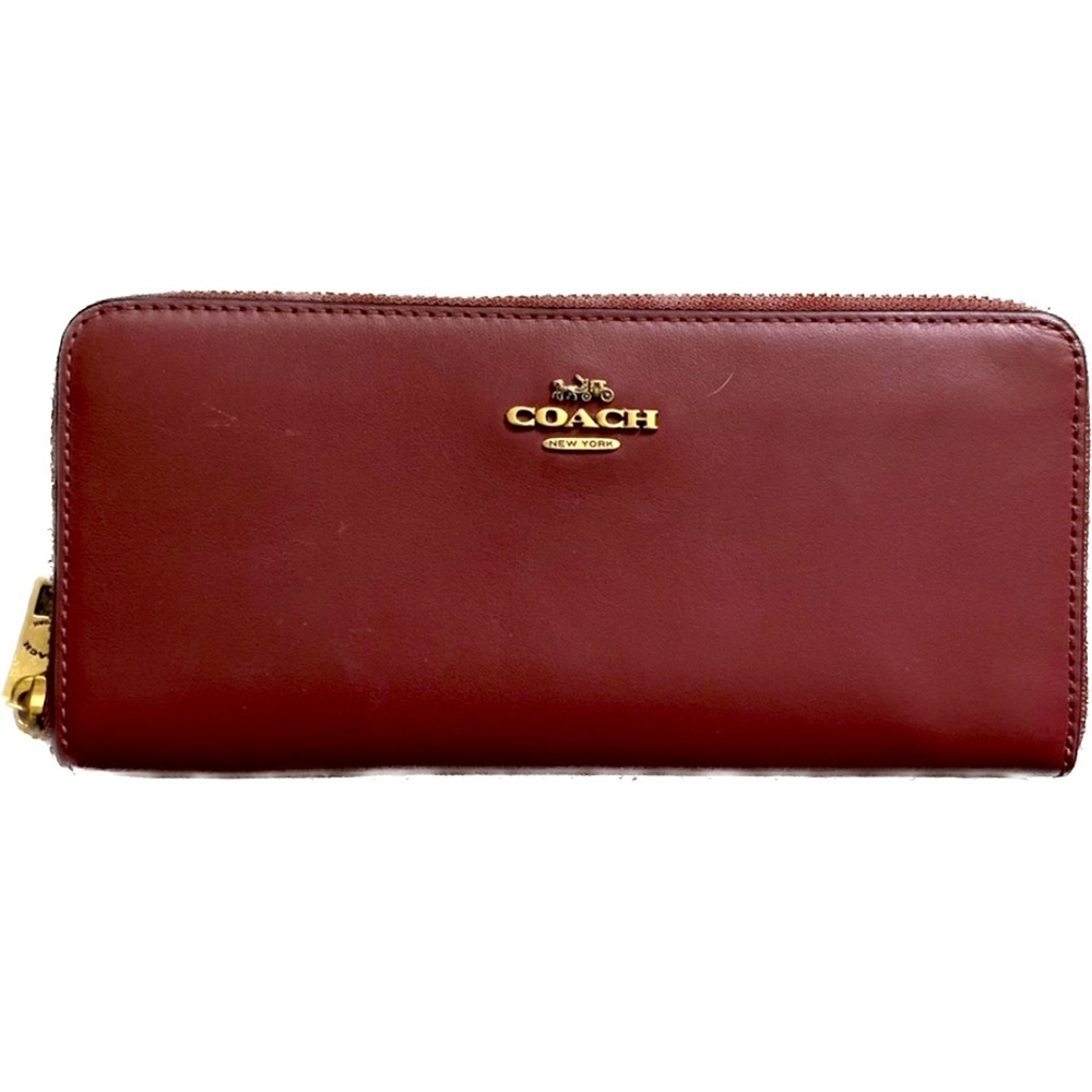 COACH Slim Accordion Zip Wallet